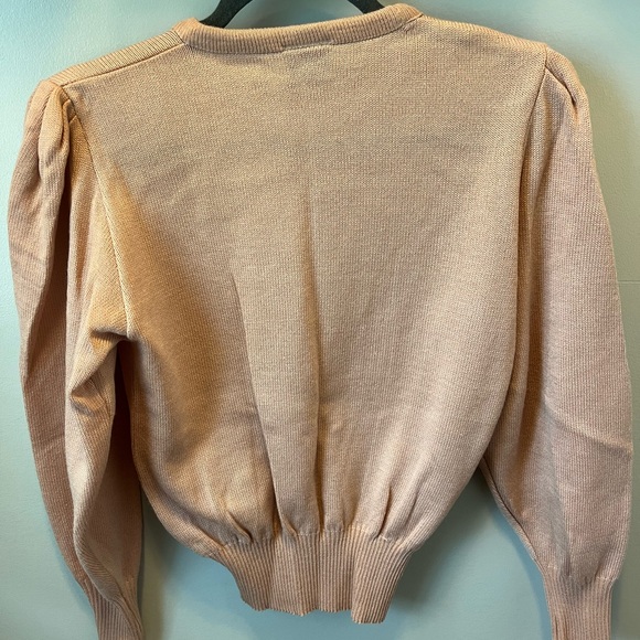 Vintage Bonanza embroidered sweater pink small - Picture 3 of 9